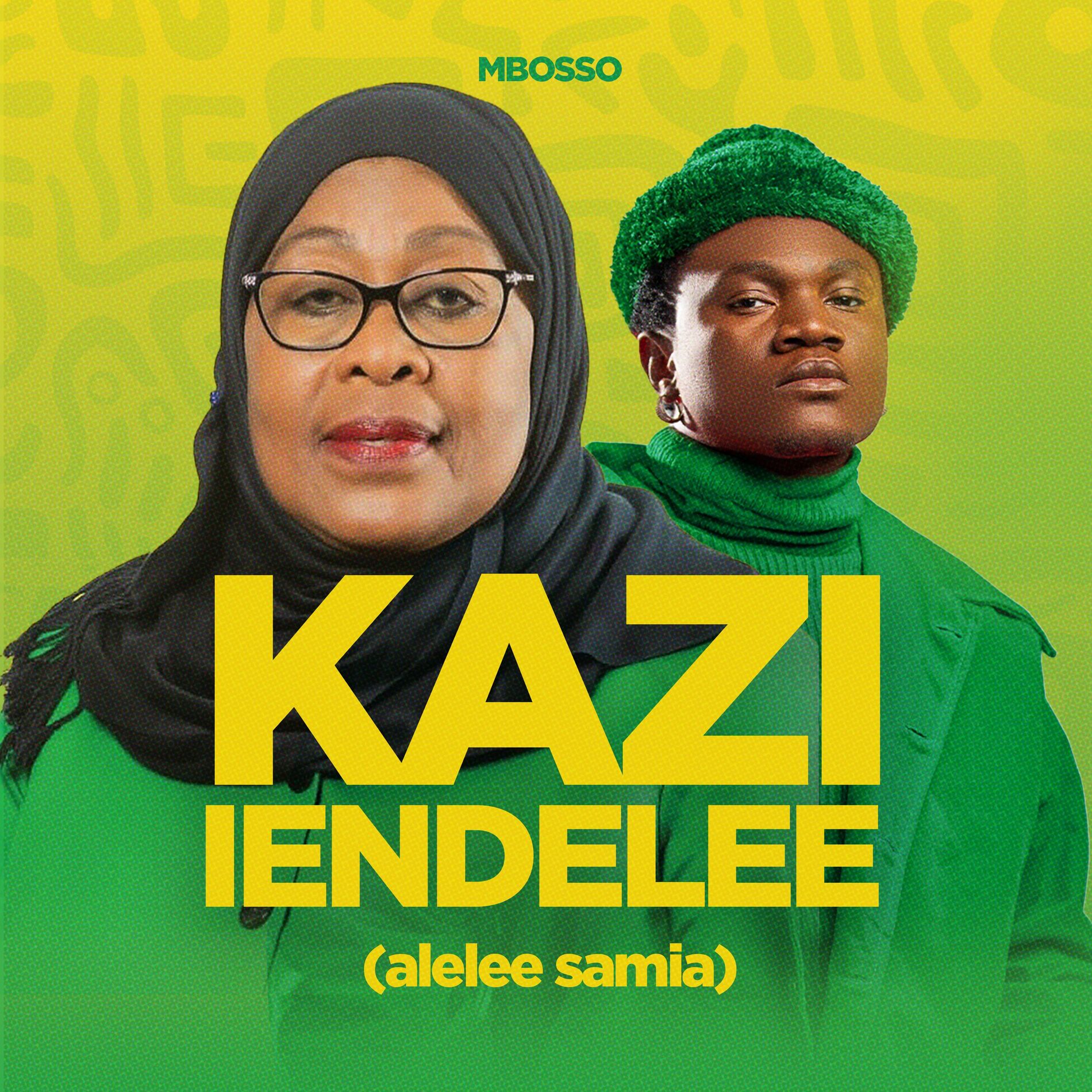Album cover of Kazi Iendelee (Alelee Samia)