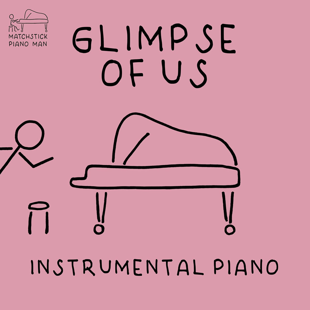 Album cover of Glimpse of Us (Instrumental Piano)