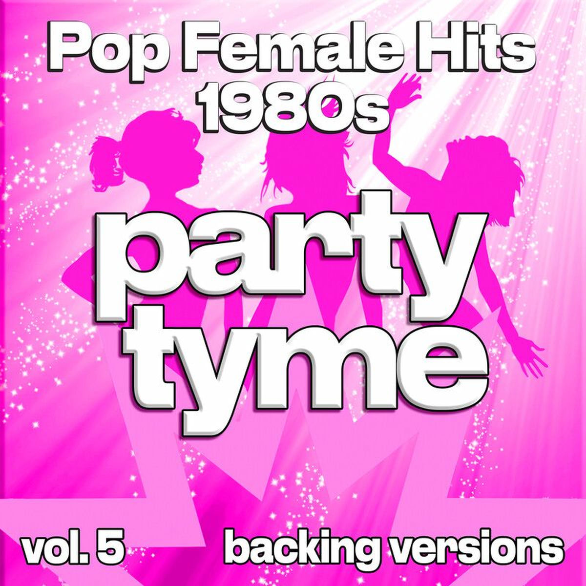 Album cover of Pop Female Hits 1980s, Vol. 5 (backing)