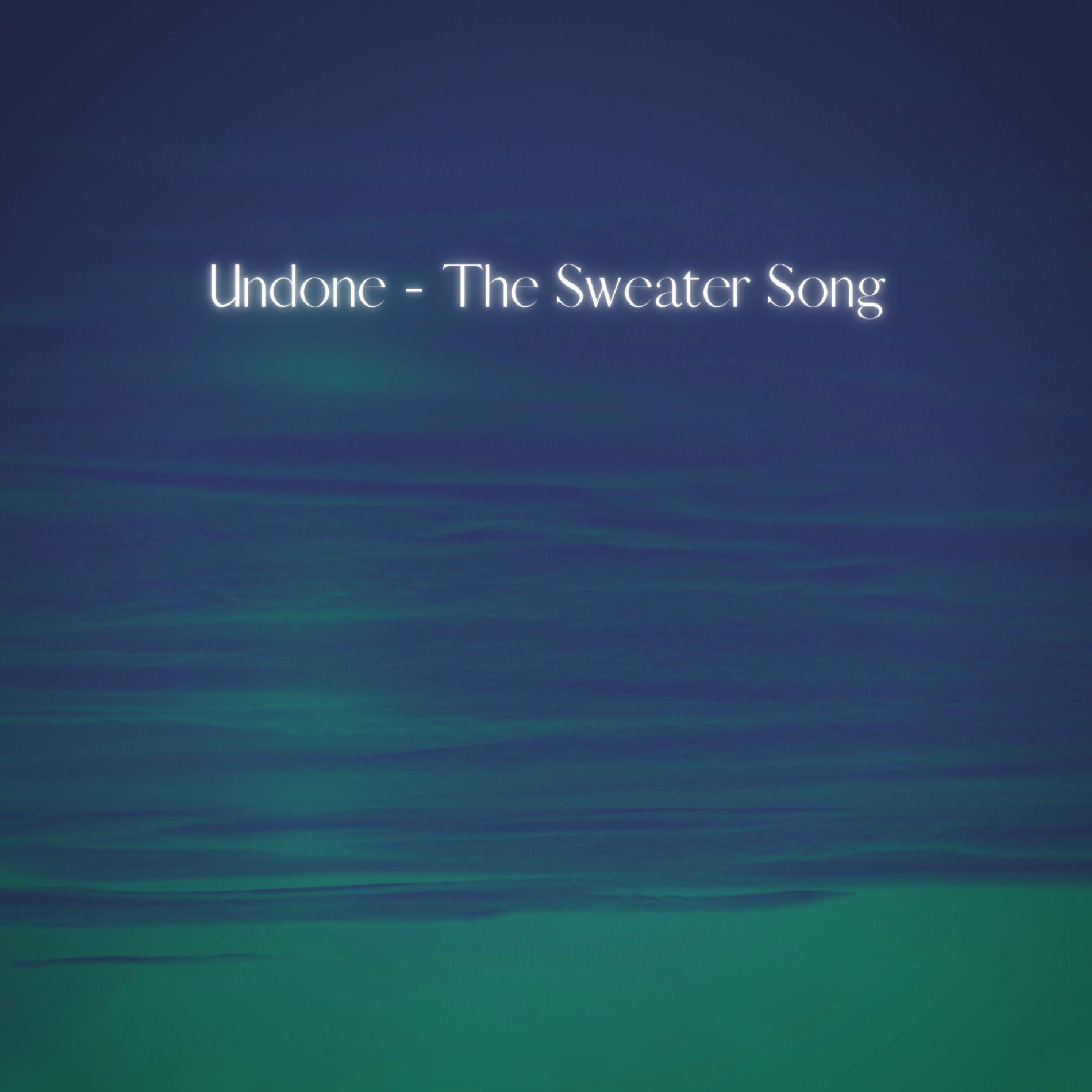 Album cover of Undone - The Sweater Song (Slowed + Reverb)