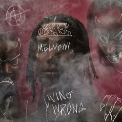 Cover of LIVING WRONG (feat. DJ Smallz 732)