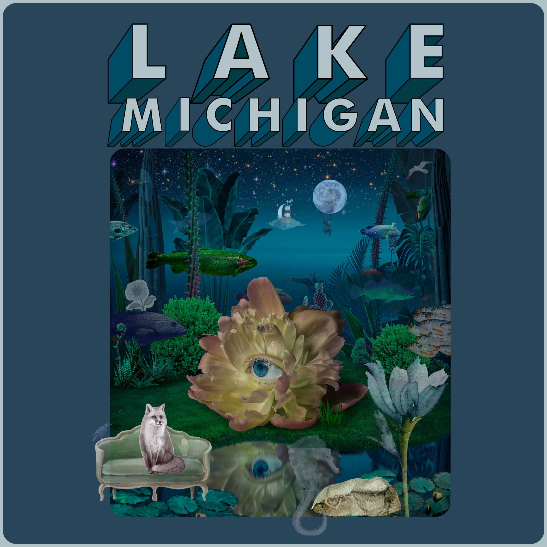 Album cover of Lake Michigan (Live at Neat Cafe, Burnstown, ON, Canada - Nov 9, 2022)