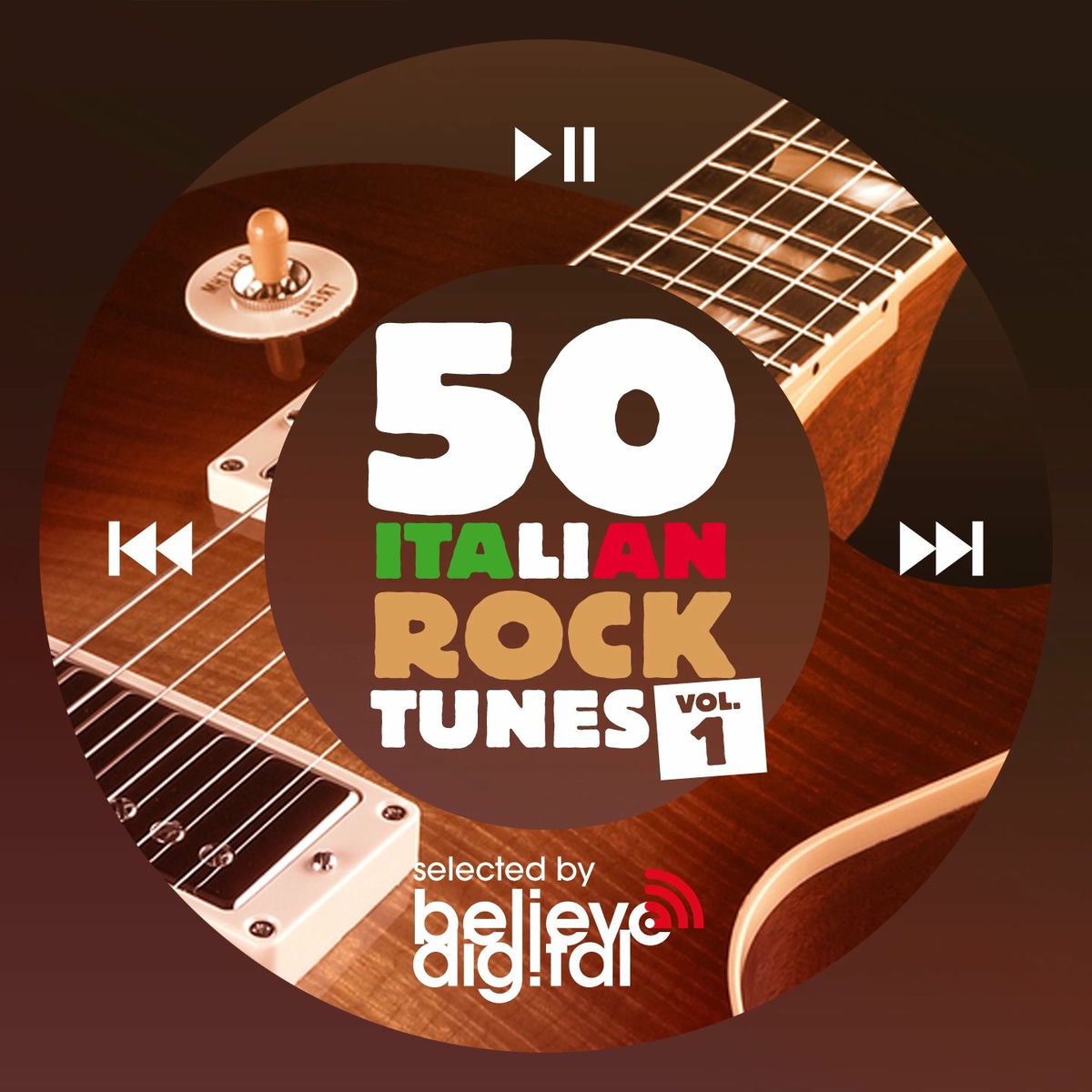 Album cover of 50 Rock Tunes, Vol. 1 (Selected By Believe)