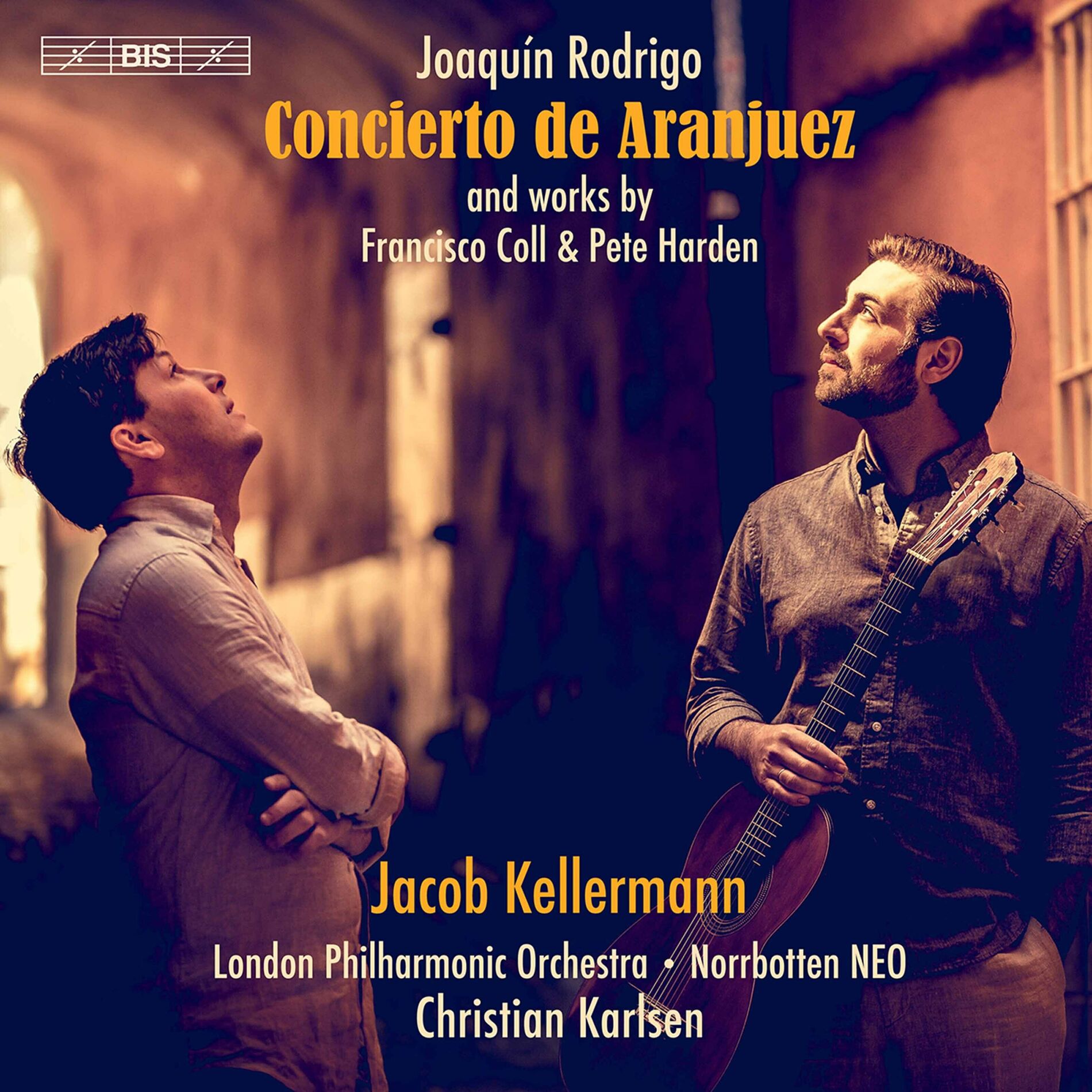 Album cover of Rodrigo, Coll & Harden: Guitar Works