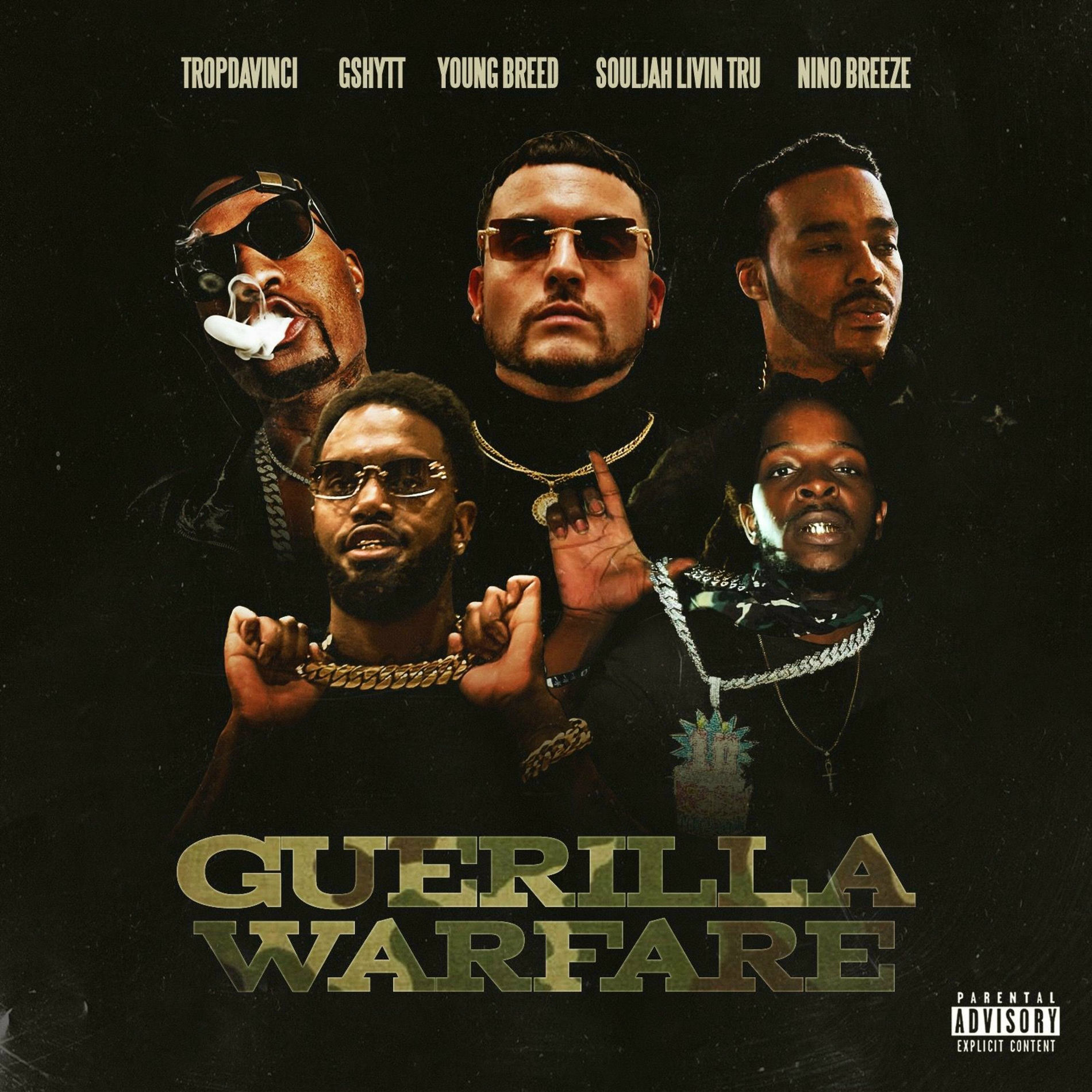Album cover of Guerilla Warfare (feat. Gshytt, Young Breed, Soulja Livin' Tru & Nino Breeze)