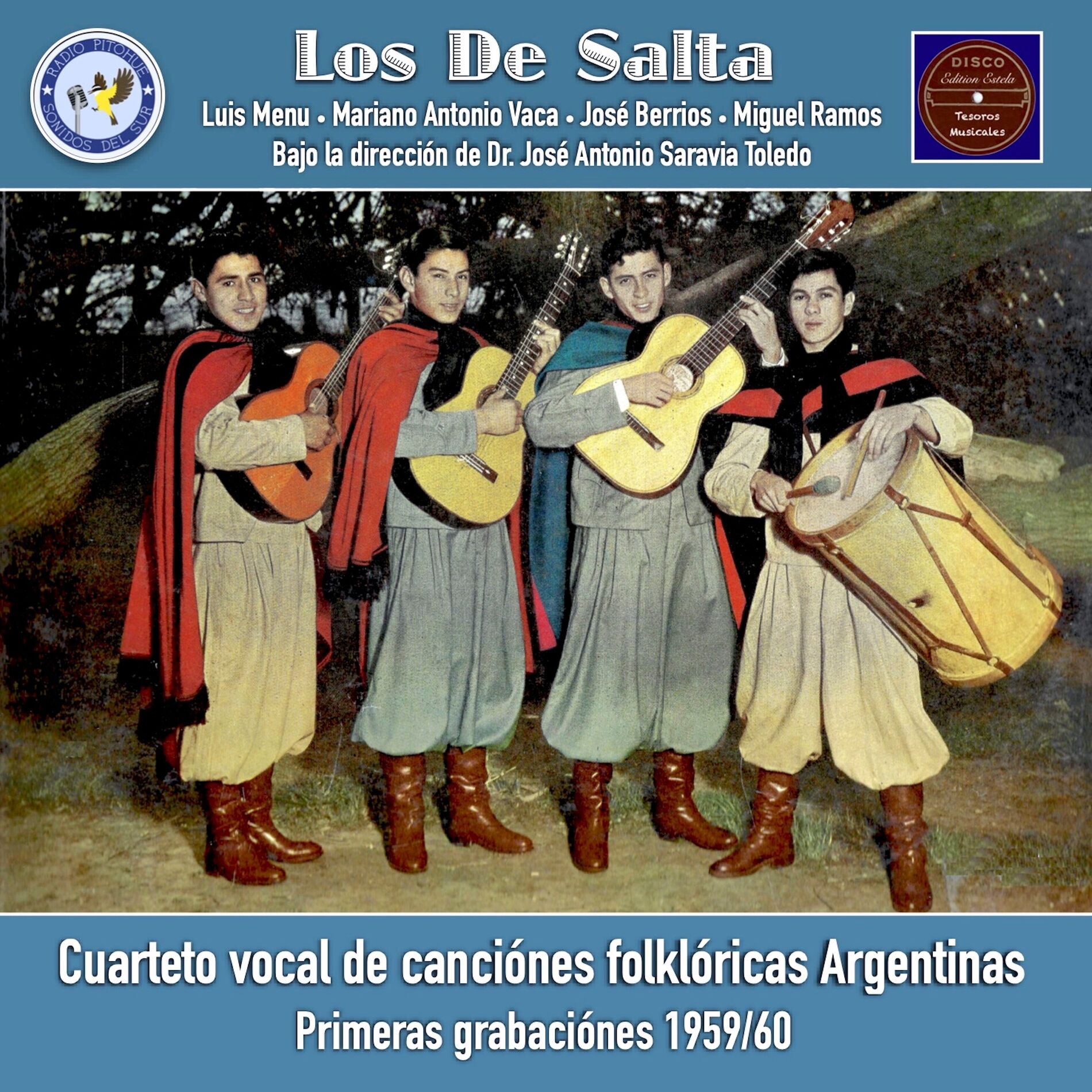 Album cover of Cuarteto vocal de canciónes folklóricas Argentinas