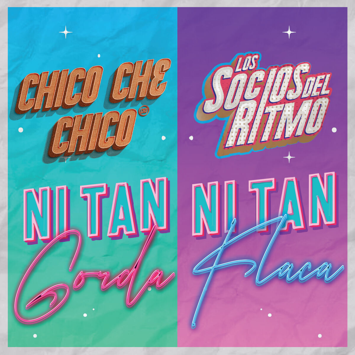 Album cover of Ni Tan Gorda Ni Tan Flaca