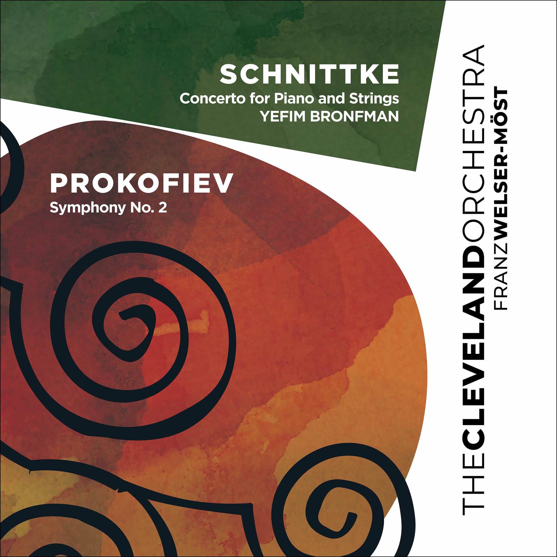 Album cover of Schnittke: Concerto for Piano and Strings - Prokofiev: Symphony No. 2