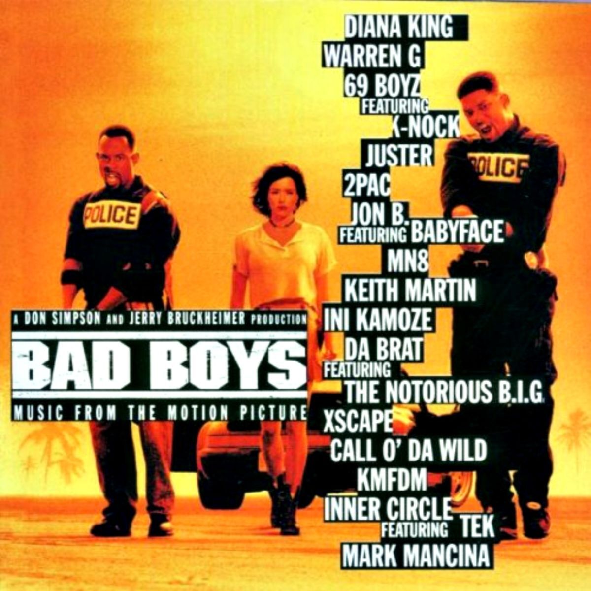 Album picture of Bad Boys The Original Motion Picture Soundtrack