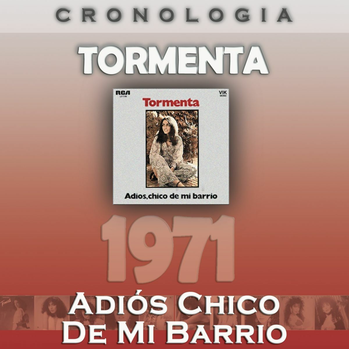 Album cover of Tormenta Cronología - Adiós Chico de Mi Barrio (1971)