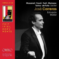 Cover of Massenet, Fauré, Falla & Others: Art Songs (Live)
