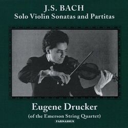 Cover of J.S. Bach: Solo Violin Sonatas and Partitas