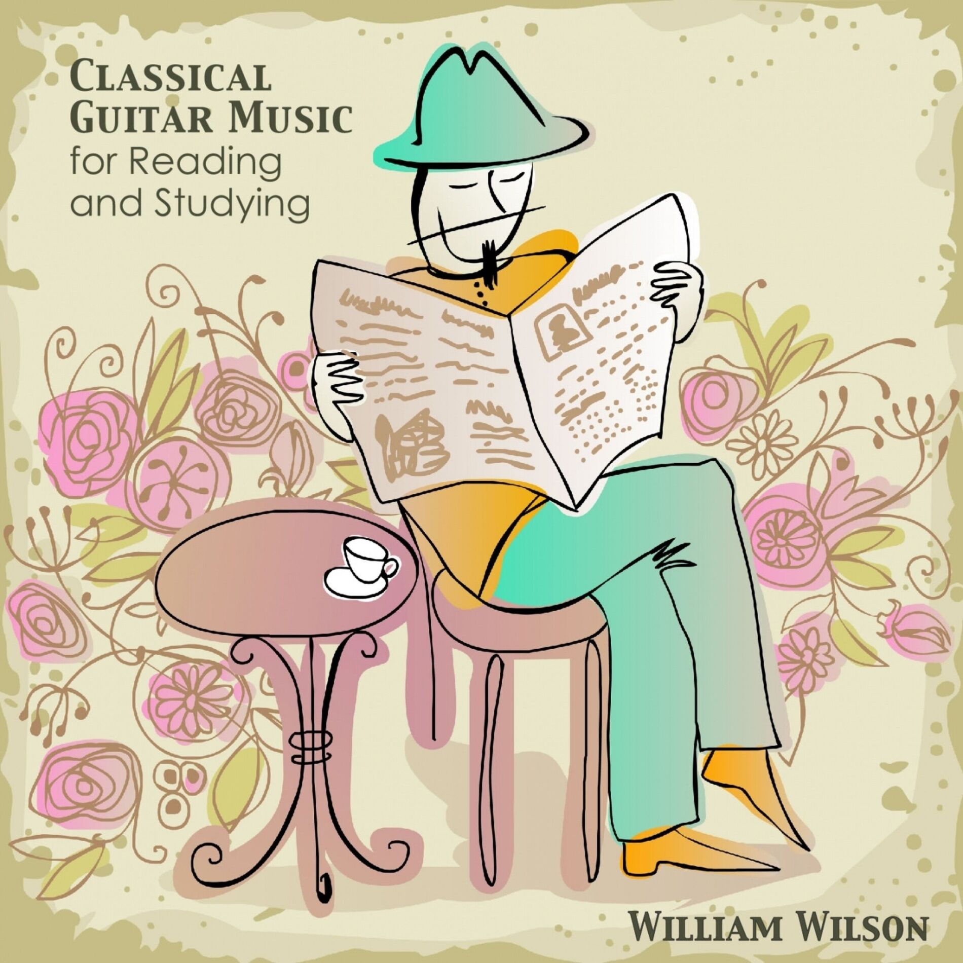 Album cover of Classical Guitar Music for Reading and Studying