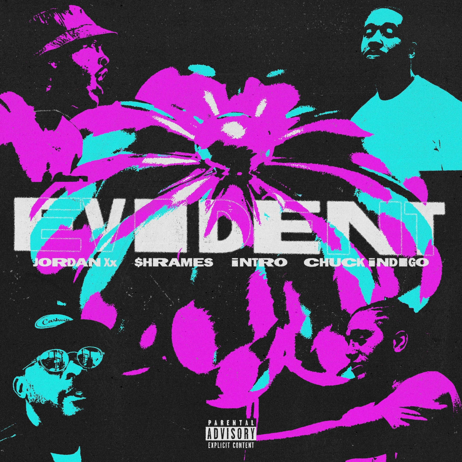 Album cover of EVIDENT (feat. Jordan Xx, iNTRO & Chuck iNDigo)
