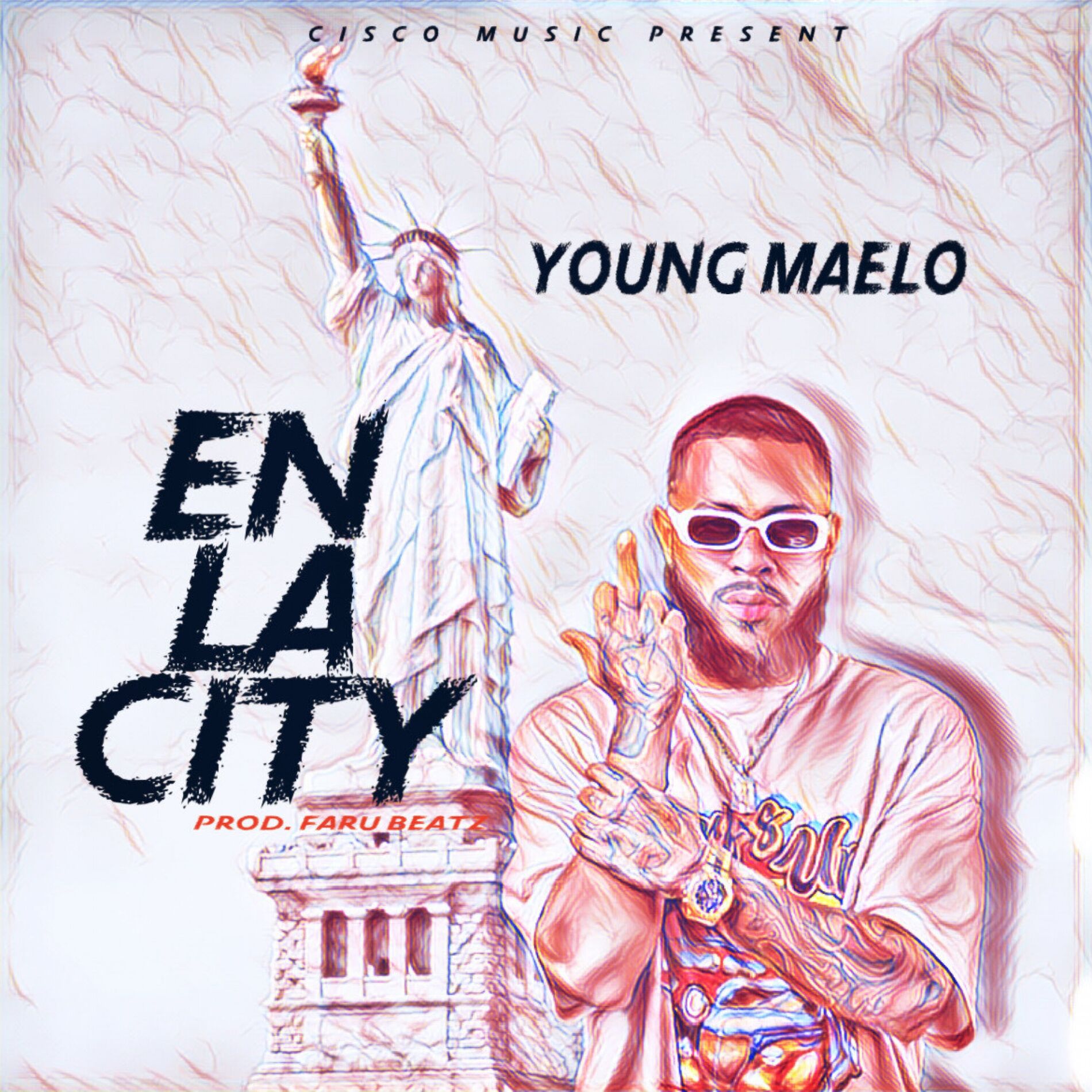 Album cover of En la city