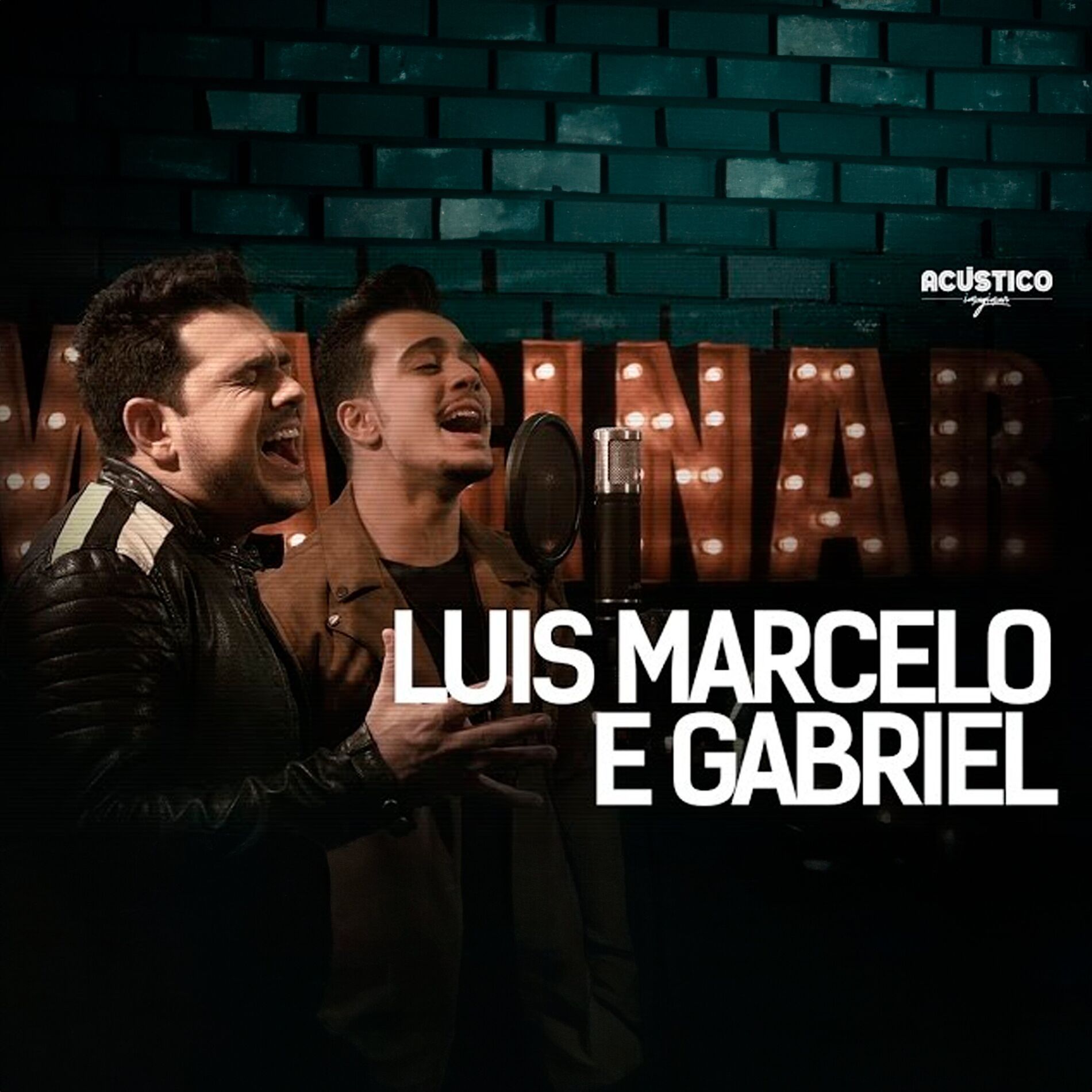 Album cover of Acústico Imaginar: Luis Marcelo & Gabriel (Retrô)