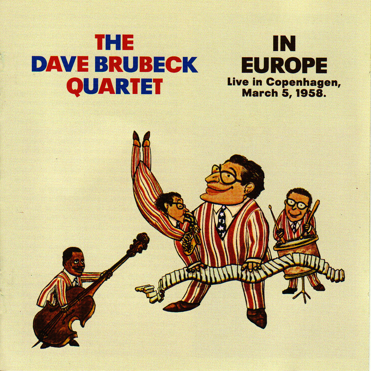 Album cover of In Europe. Live In Copenhagen March 5, 1958