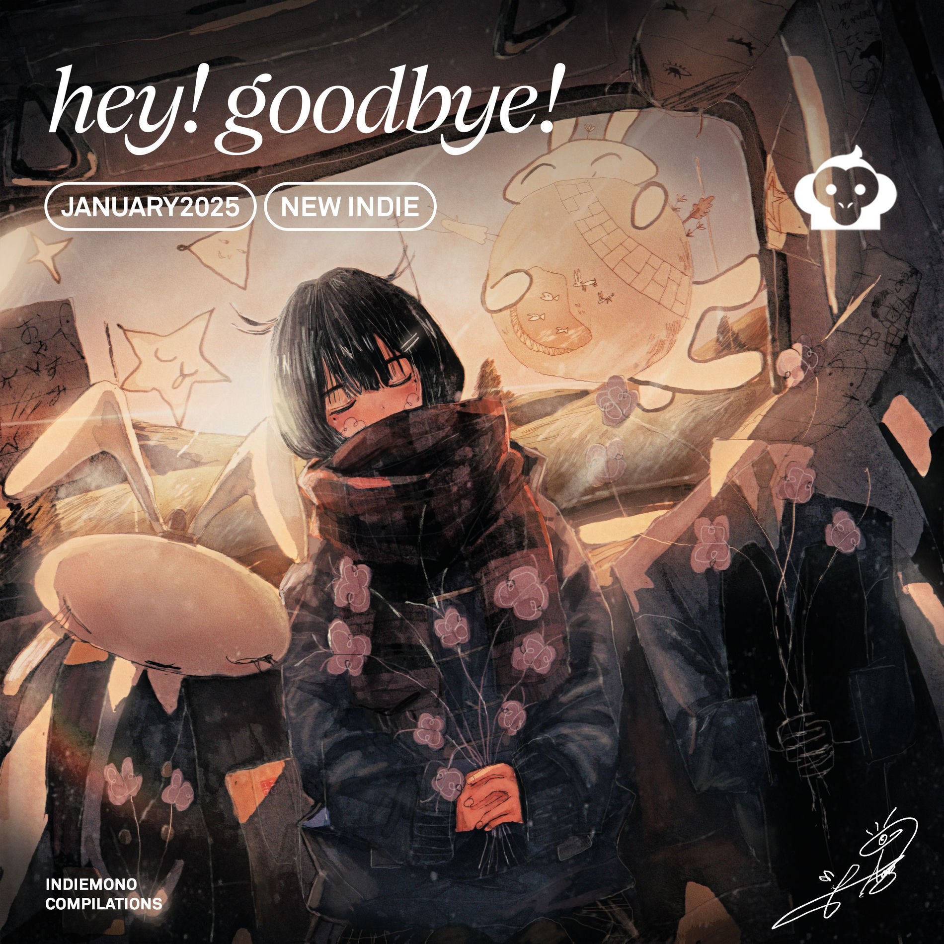Album cover of indiemono | hey! goodbye! (VOL.06)