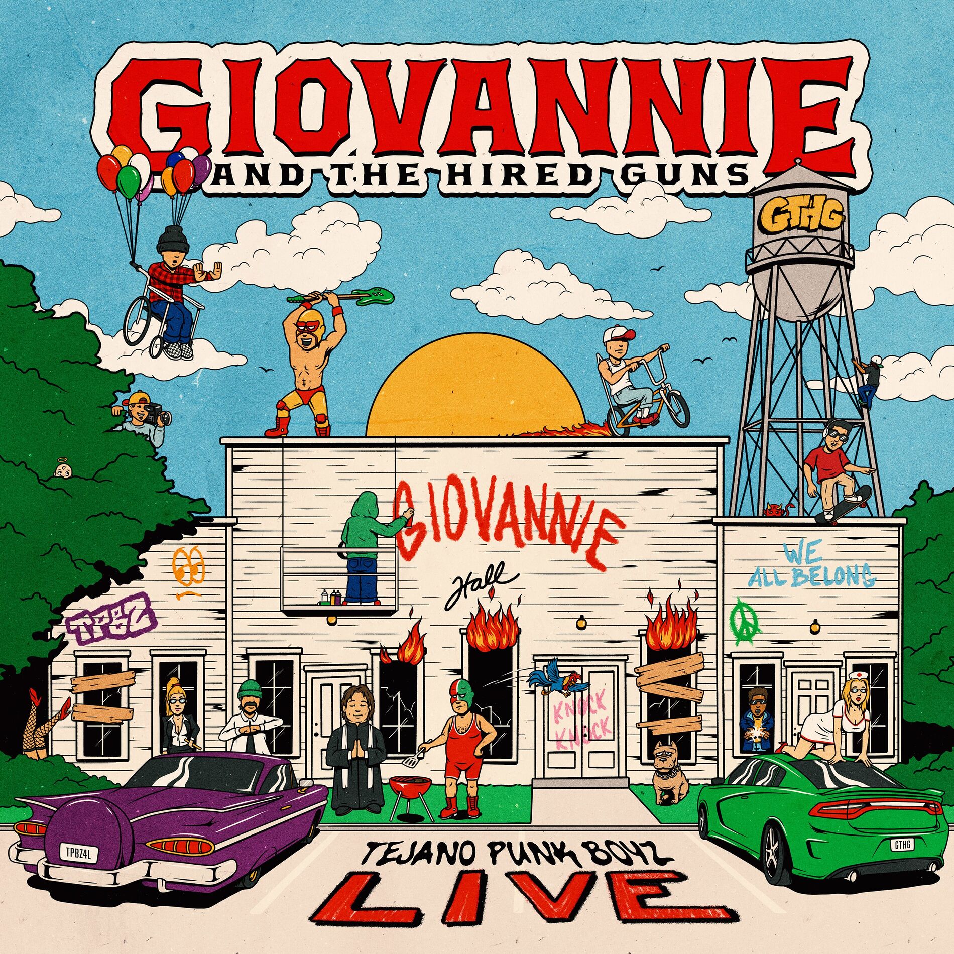 Album cover of Tejano Punk Boyz Live