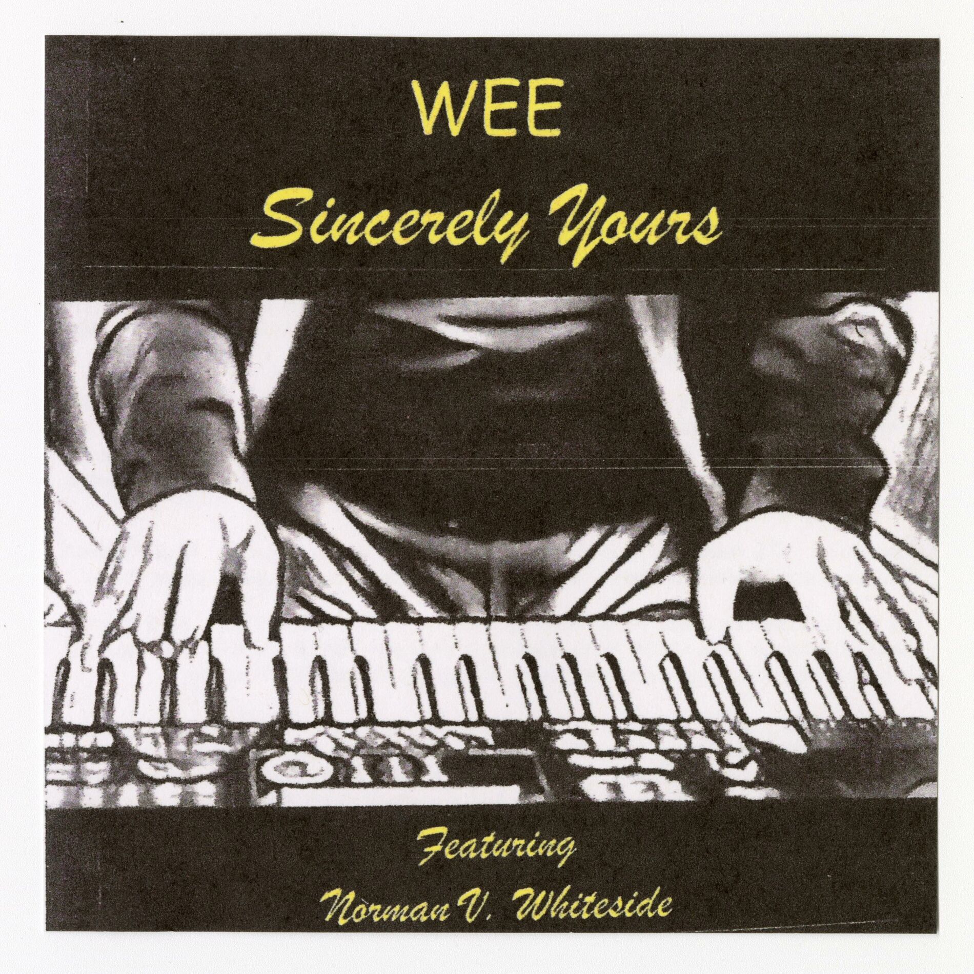 Album cover of Sincerely Yours