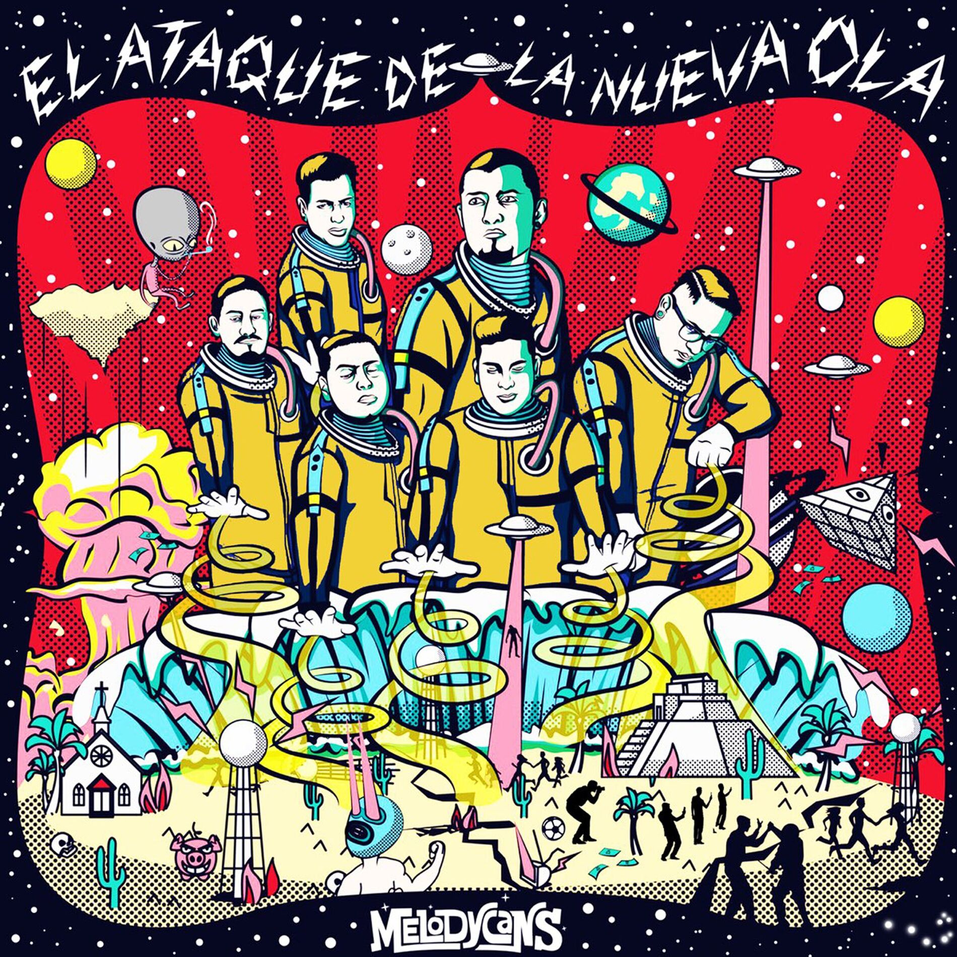Album cover of El ataque de la nueva ola