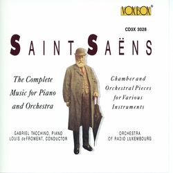 Cover of Saint-Saëns: Complete Music for Piano & Orchestra
