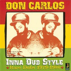 Cover of Don Carlos in a Dub Style (Rare Dubs) 1979-1980
