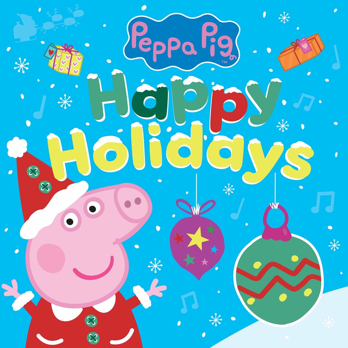 Album cover of Peppa's Sleigh Ride