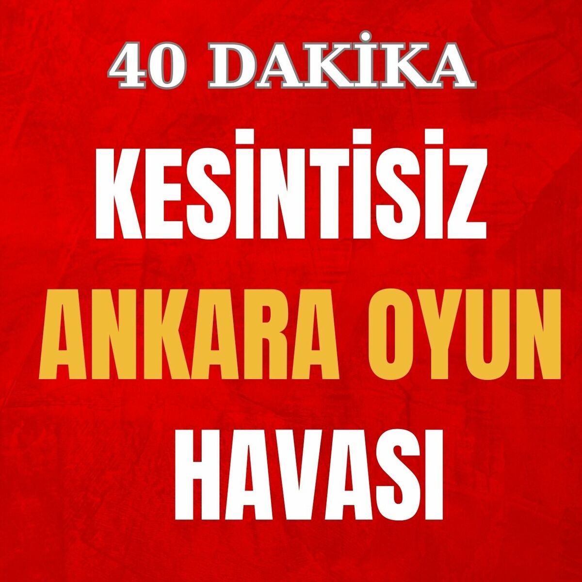 Album cover of Ha Babam Ha / Şişeler / Hıçkırık / Dokumacı Kızlar / Yılana Bak / Edalı Modalı Yar / Fendiye / Mısırlar Saçak Saçak / Salla / Elma (40 Dakika Kesintisiz Ankara Oyun Havası)