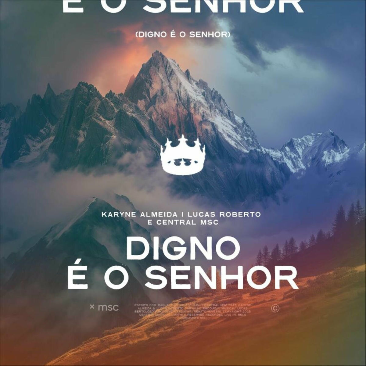 Album cover of Digno é o Senhor