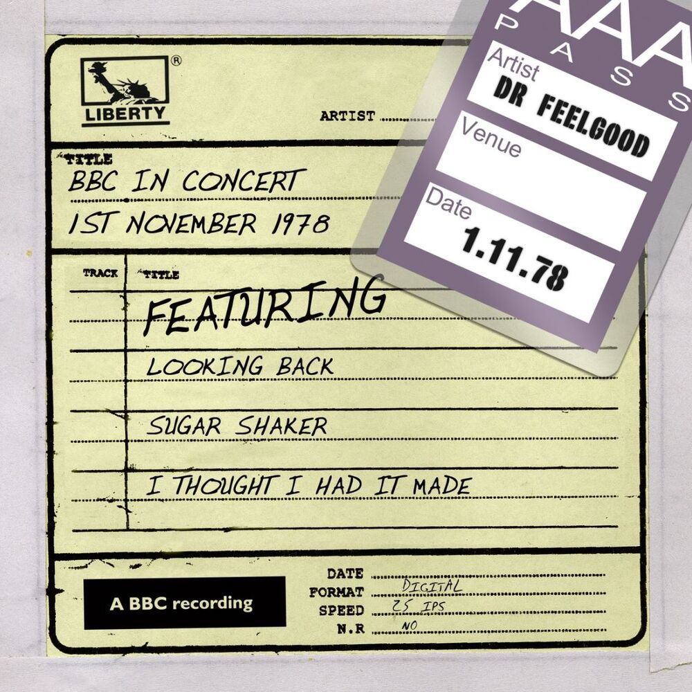 Picture of Dr Feelgood - BBC In Concert (1st November 1978)