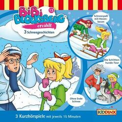 Cover of Kurzhörspiele - Bibi erzählt: Schneegeschichten