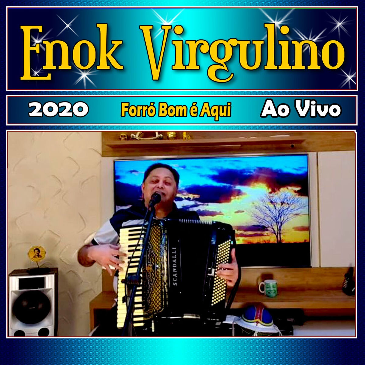 Album cover of Forró Bom é Aqui Ao Vivo