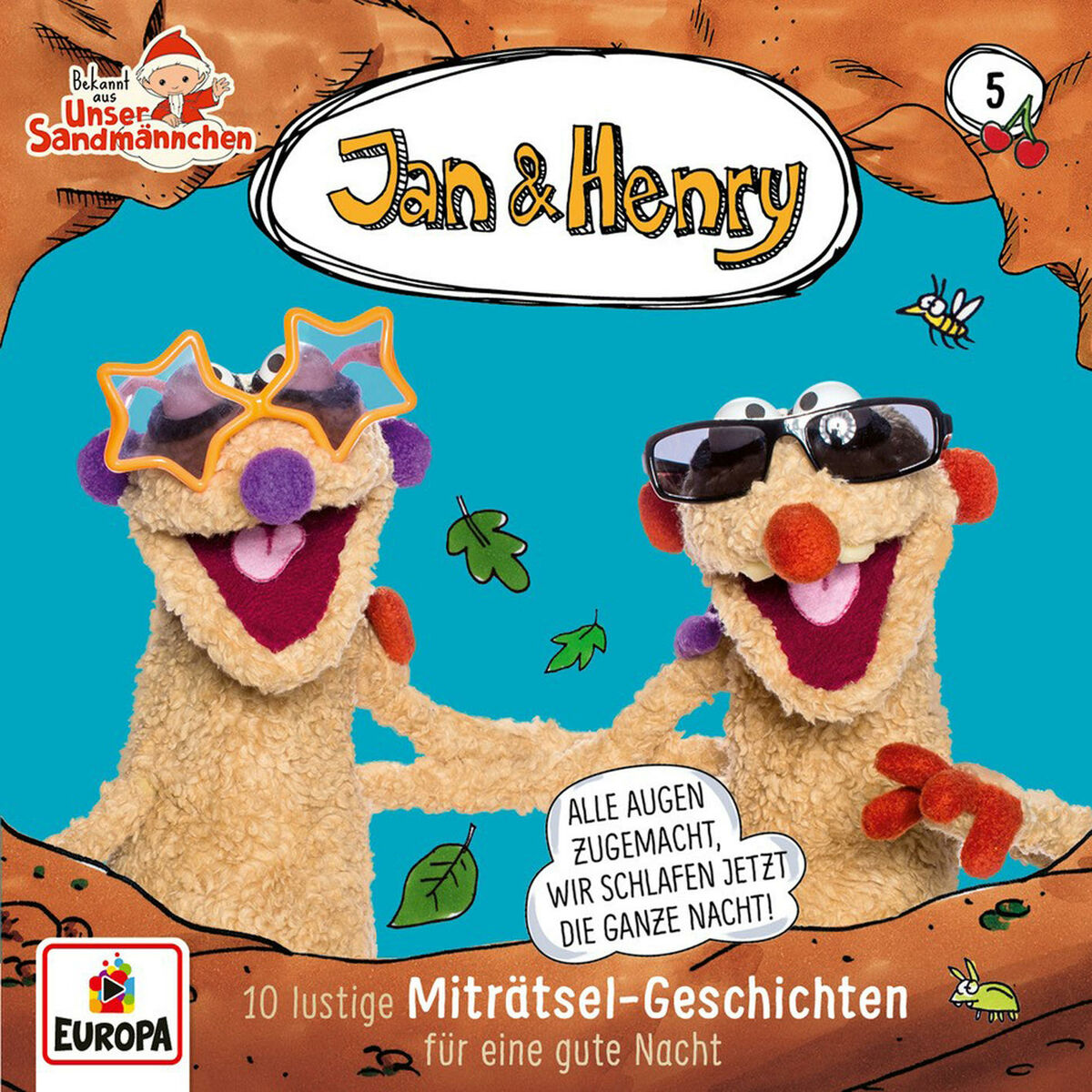Album cover of 005/10 lustige Miträtsel-Geschichten