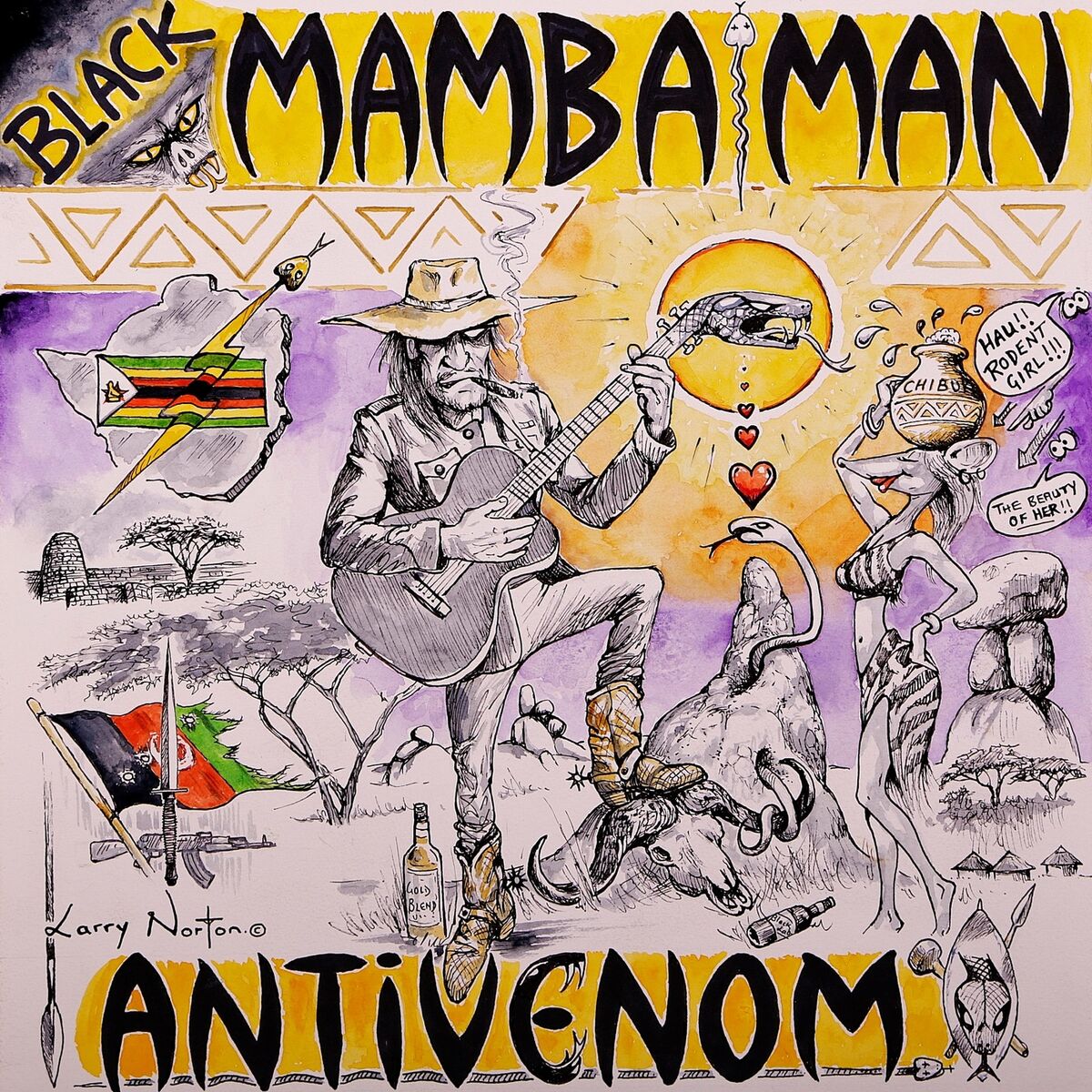 Album cover of Black Mamba Boy