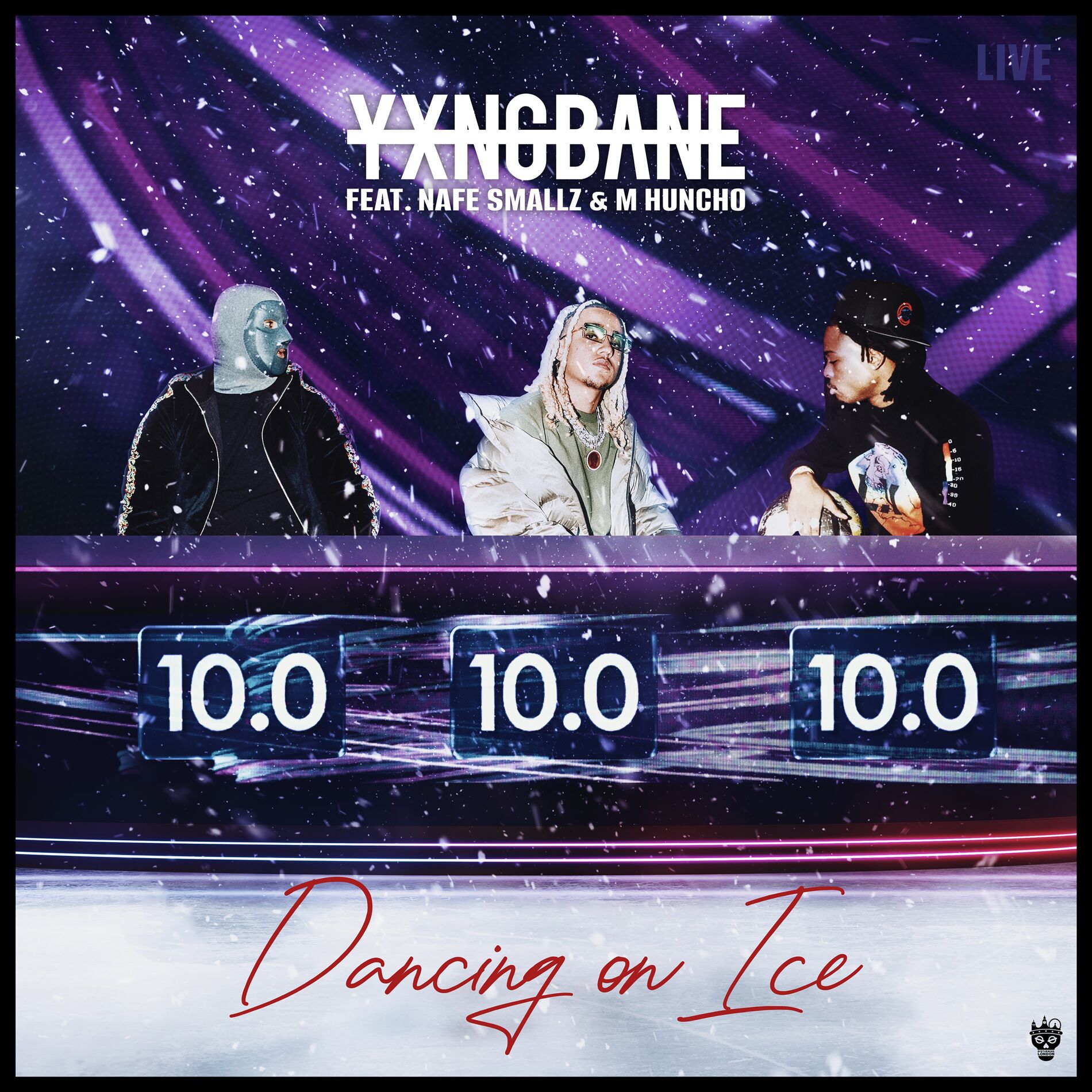 Album cover of Dancing on Ice (feat. Nafe Smallz & M Huncho)