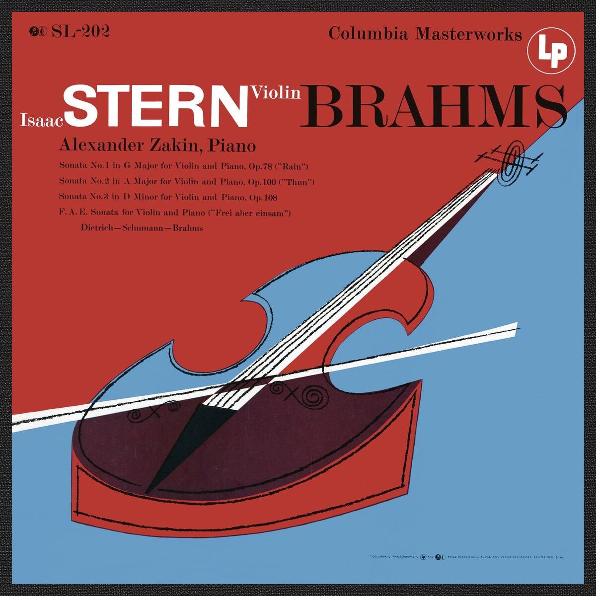 Album cover of Brahms: Violin Sonatas 1, 2 & 3 - Dietrich & Schumann & Brahms: F.A.E. Sonata (Remastered)
