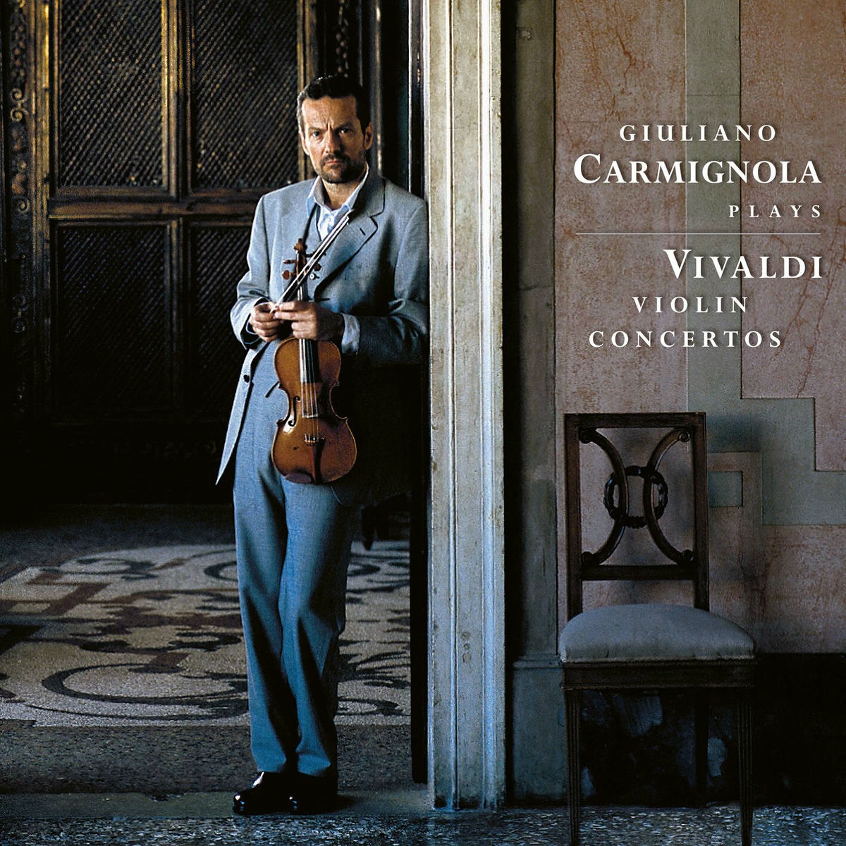 Album cover of Guiliano Carmignola Plays Vivaldi