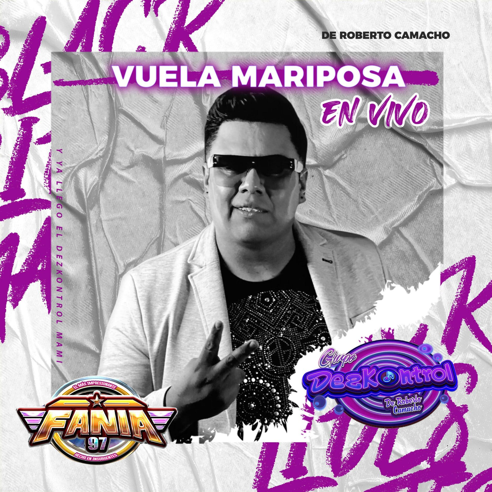 Album cover of Vuela Mariposa (feat. Sonido Fania 97)