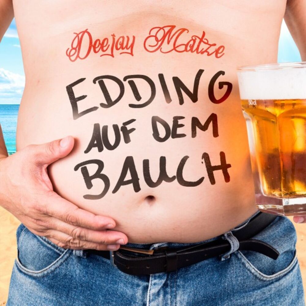 Picture of Edding auf dem Bauch
