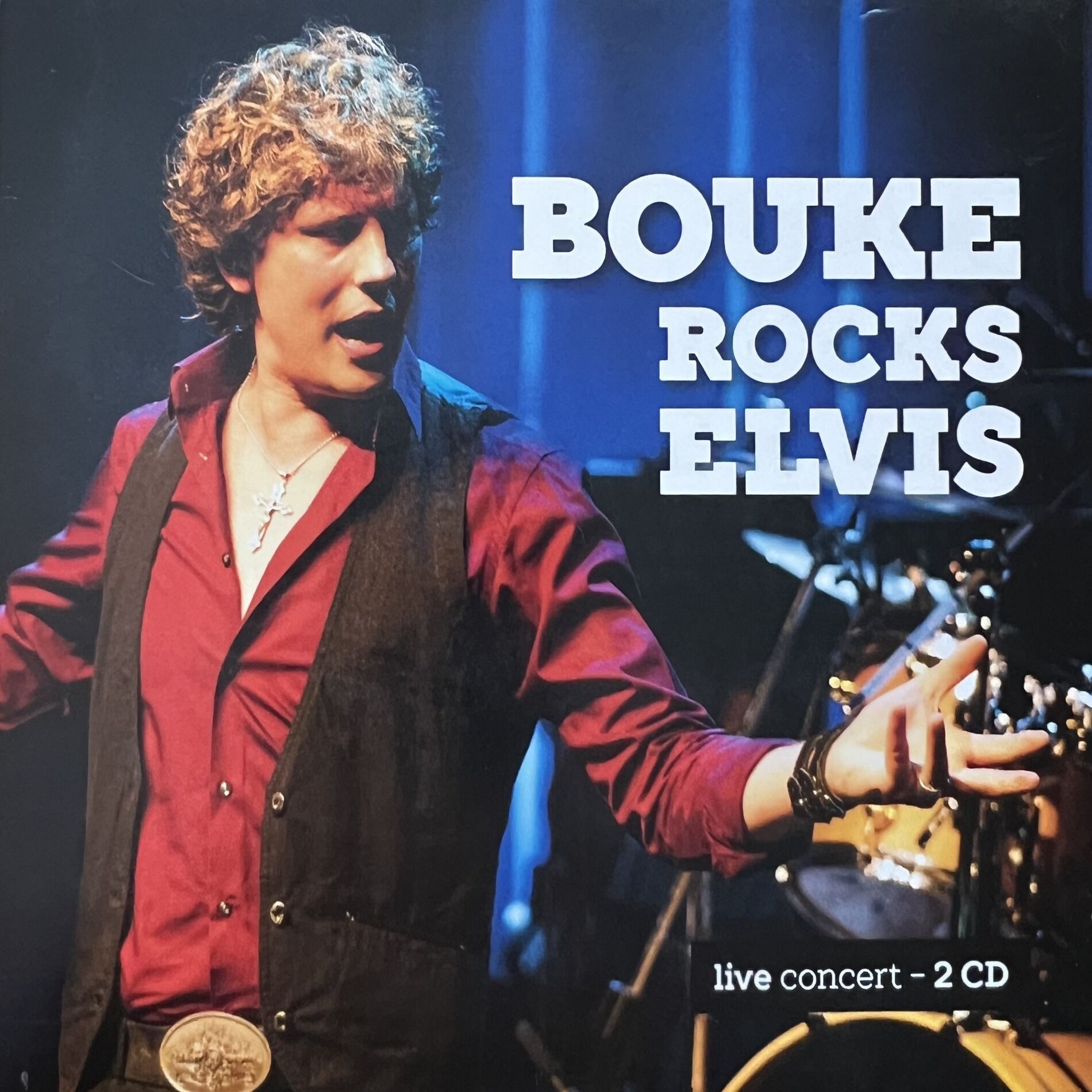 Album cover of Bouke Rocks Elvis (Live)