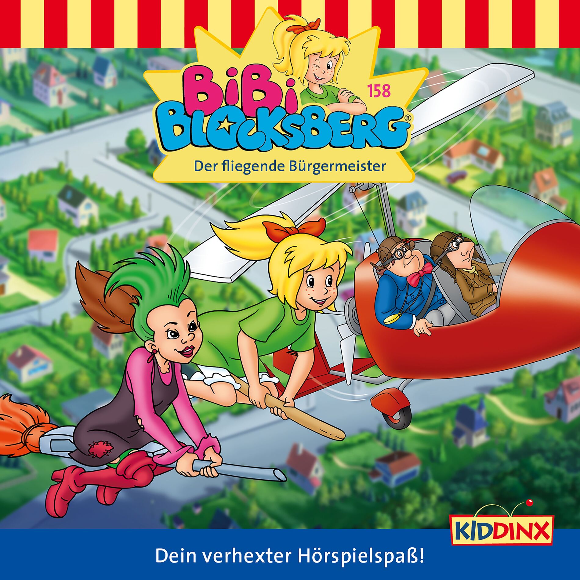 Album cover of Folge 158: Der fliegende Bürgermeister