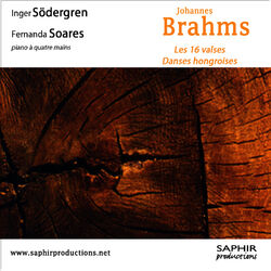 Cover of Les 16 valses / Danses hongroises