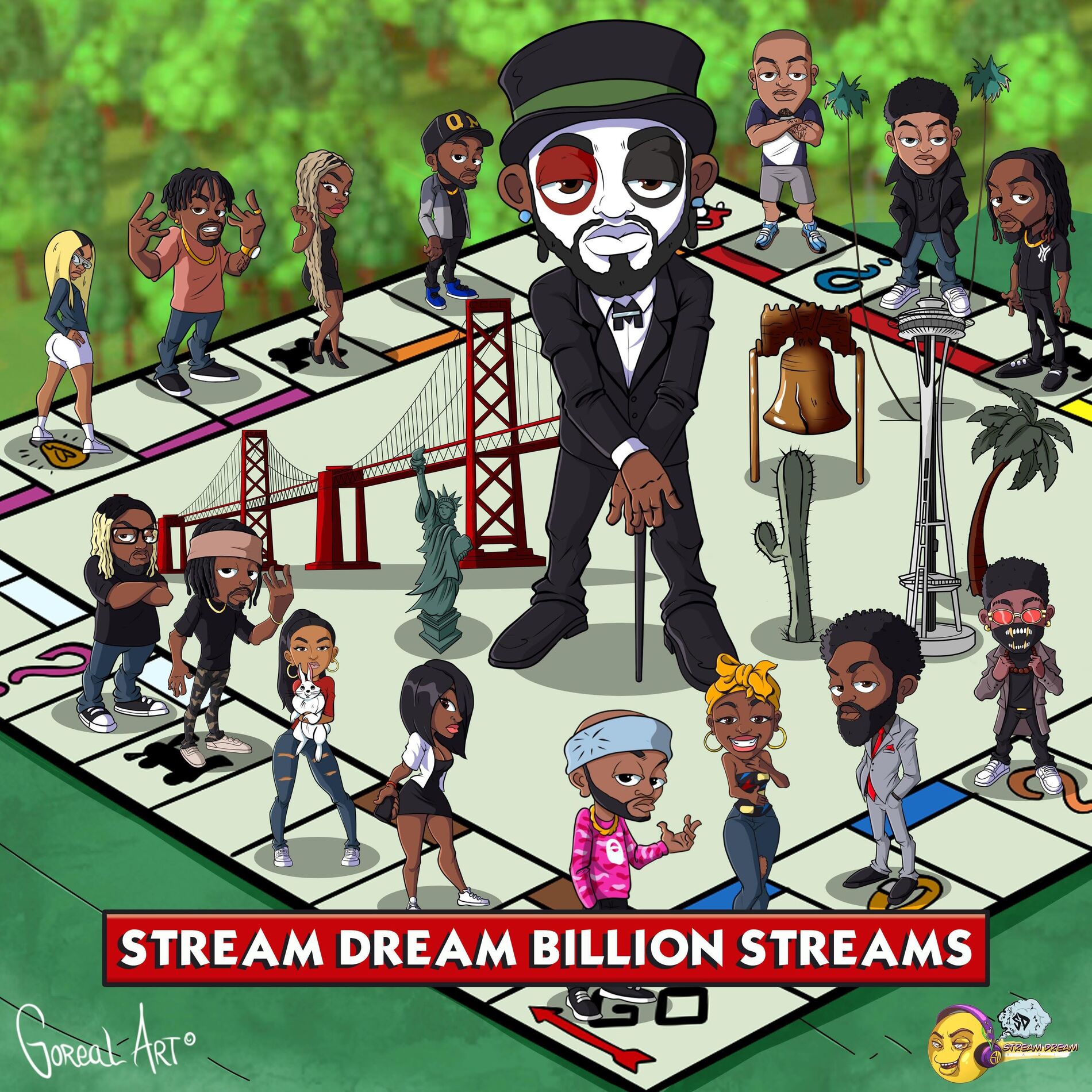 Album cover of StreamDream Billion Streams