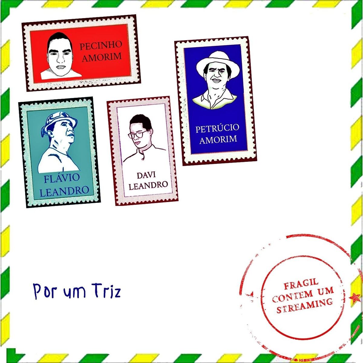 Album cover of Por um Triz: Frágil, Contém um Streaming