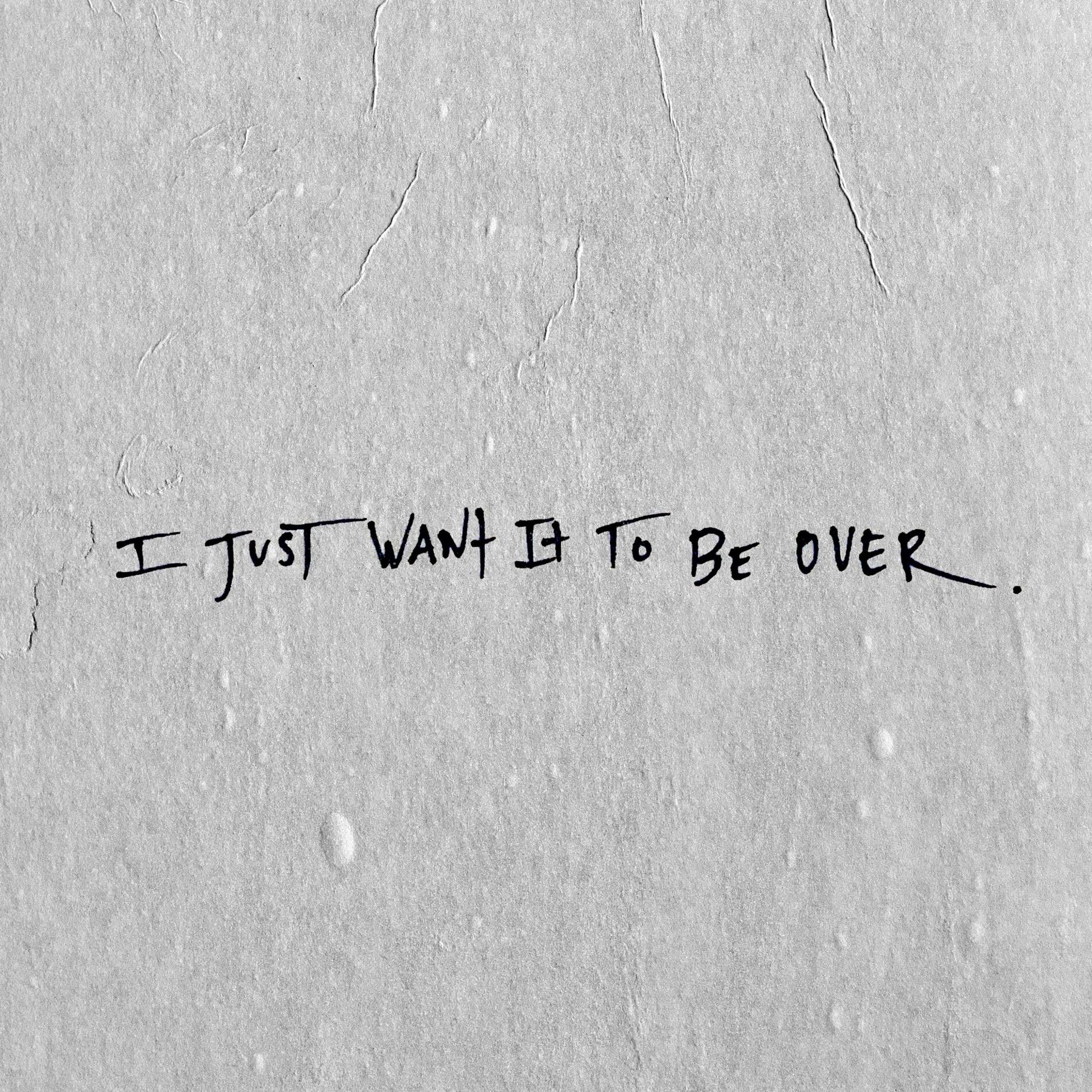 Album cover of I Just Want It To Be Over (feat. Cory Henry)