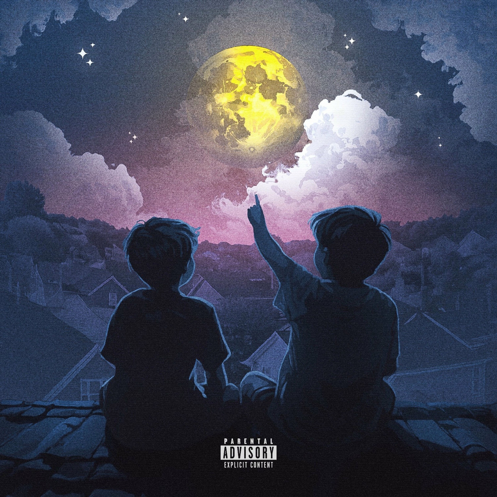 Album cover of The Moon is a Spaceship