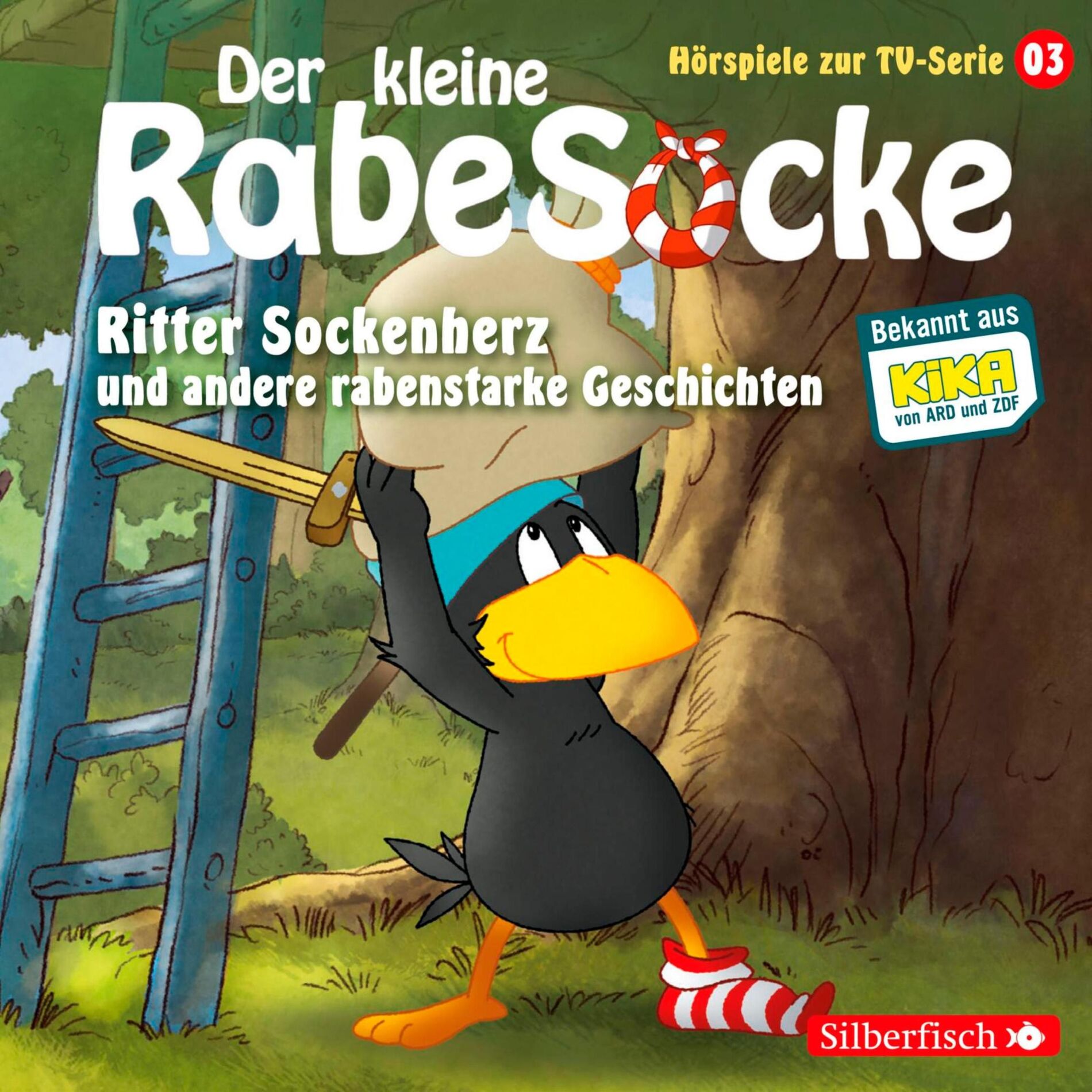 Album cover of Ritter Sockenherz, Mission: Dreirad, Der falsche Pilz (Der kleine Rabe Socke - Hörspiele zur TV Serie 3)