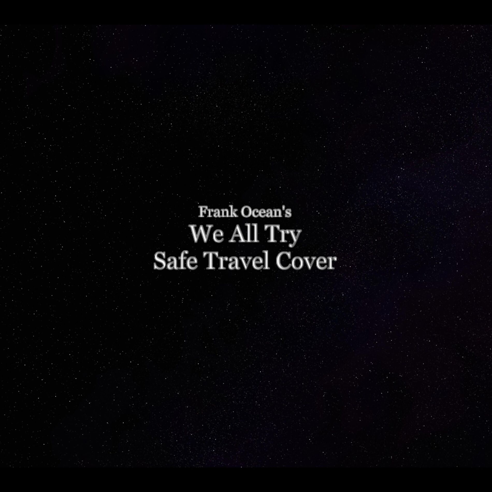 Album cover of We All Try