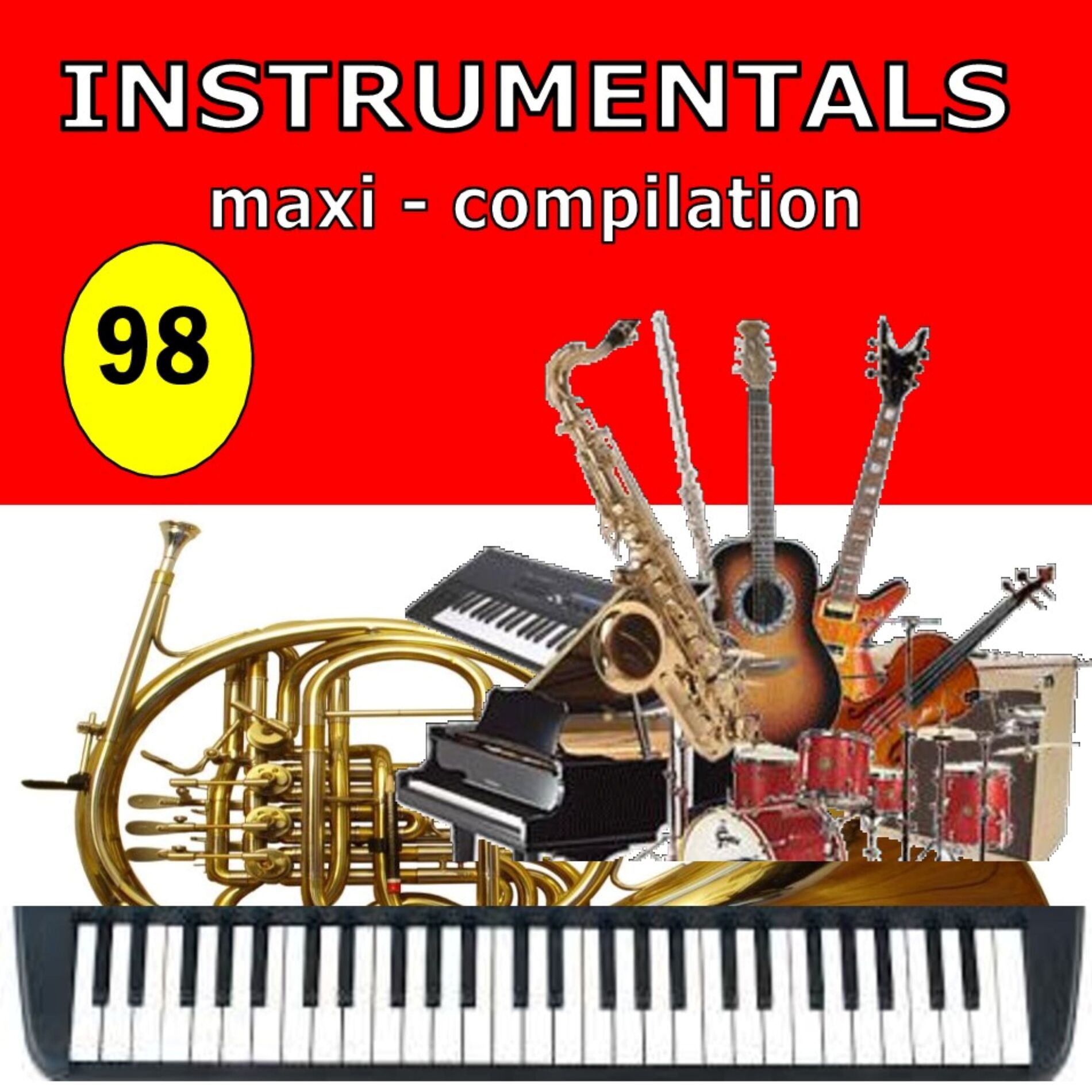Album cover of Instrumentals Maxi-Compilation 98